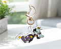 Angel Ding Clear Acrylic Key Chain
